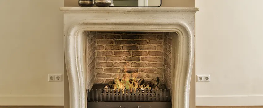 Vintage-style Fireplace Redesign in North Arlington, New Jersey