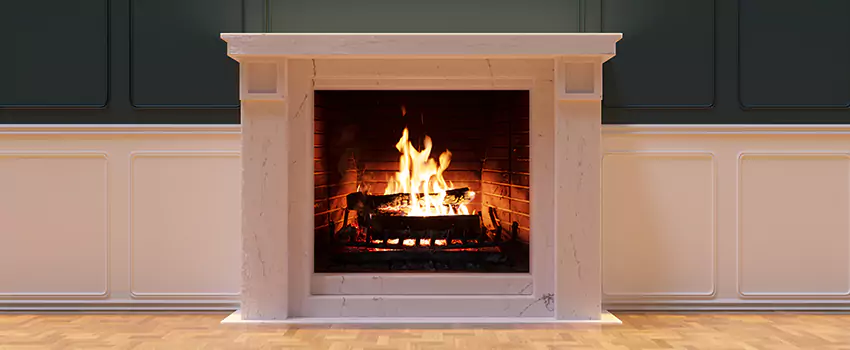 Open Flame Wood-Burning Fireplace Installation Services in North Arlington, New Jersey