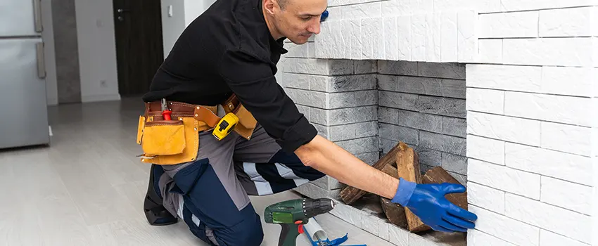 Fireplace Damaged Damper Frame Repair Services in North Arlington, New Jersey